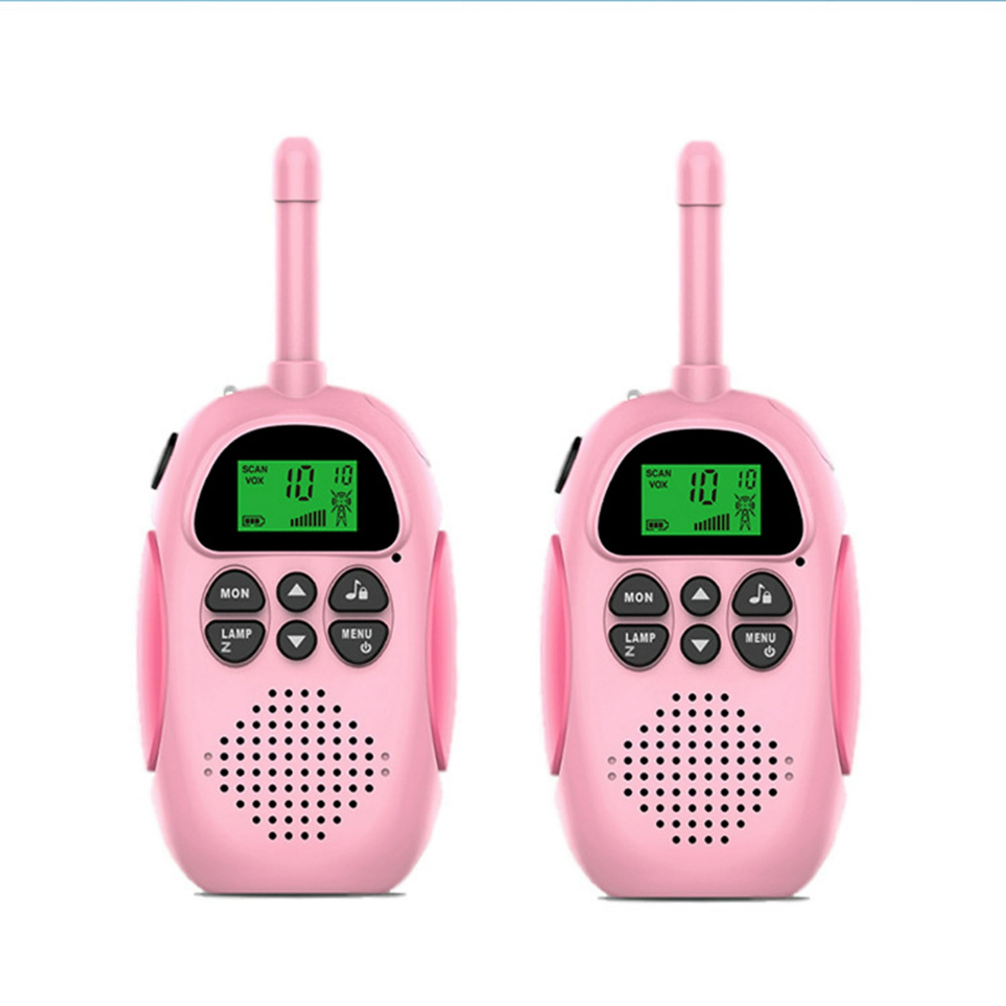 Veatool - Walkie - Talkie Para Niños, 2 Walkie - Talkies, 600 Mah De Batería, Con Linterna, 3 Kilómetros De Llamadas De Larga Distancia, Regalos De 3 A 12 Años Para Exteriores, Senderismo, Camping