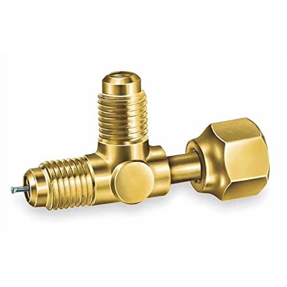 Tee de Válvula de Acceso con Tuerca de Abocardado 1/4"