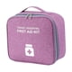 thumbnail image 1 of Bolsa de almacenamiento de medicina portátil, bolsa de primeros auxilios de tela Oxford, bolsa médica para el hogar, bolsa médica para senderismo al a morado y L, 1 of 5