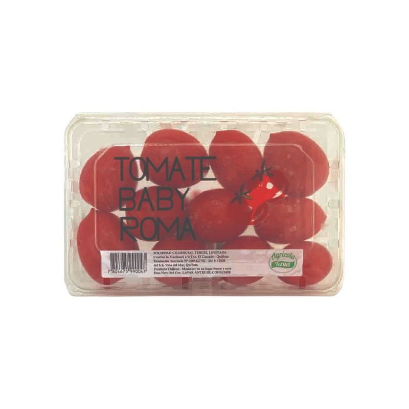 Tomate Baby Roma Pote 340 g