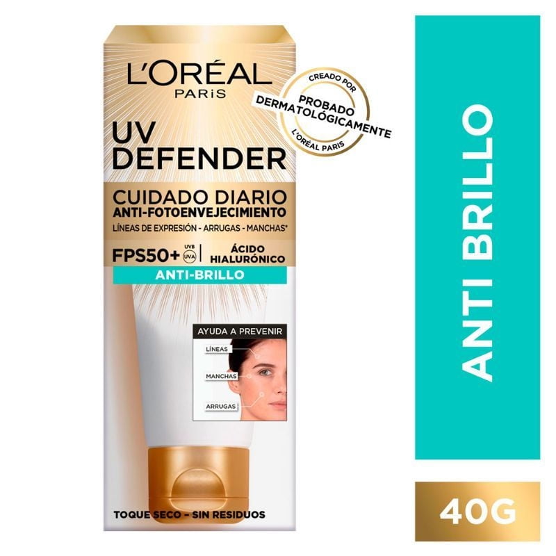 Dermo Expertise - Uv Defender Piel Seca Fps 50.