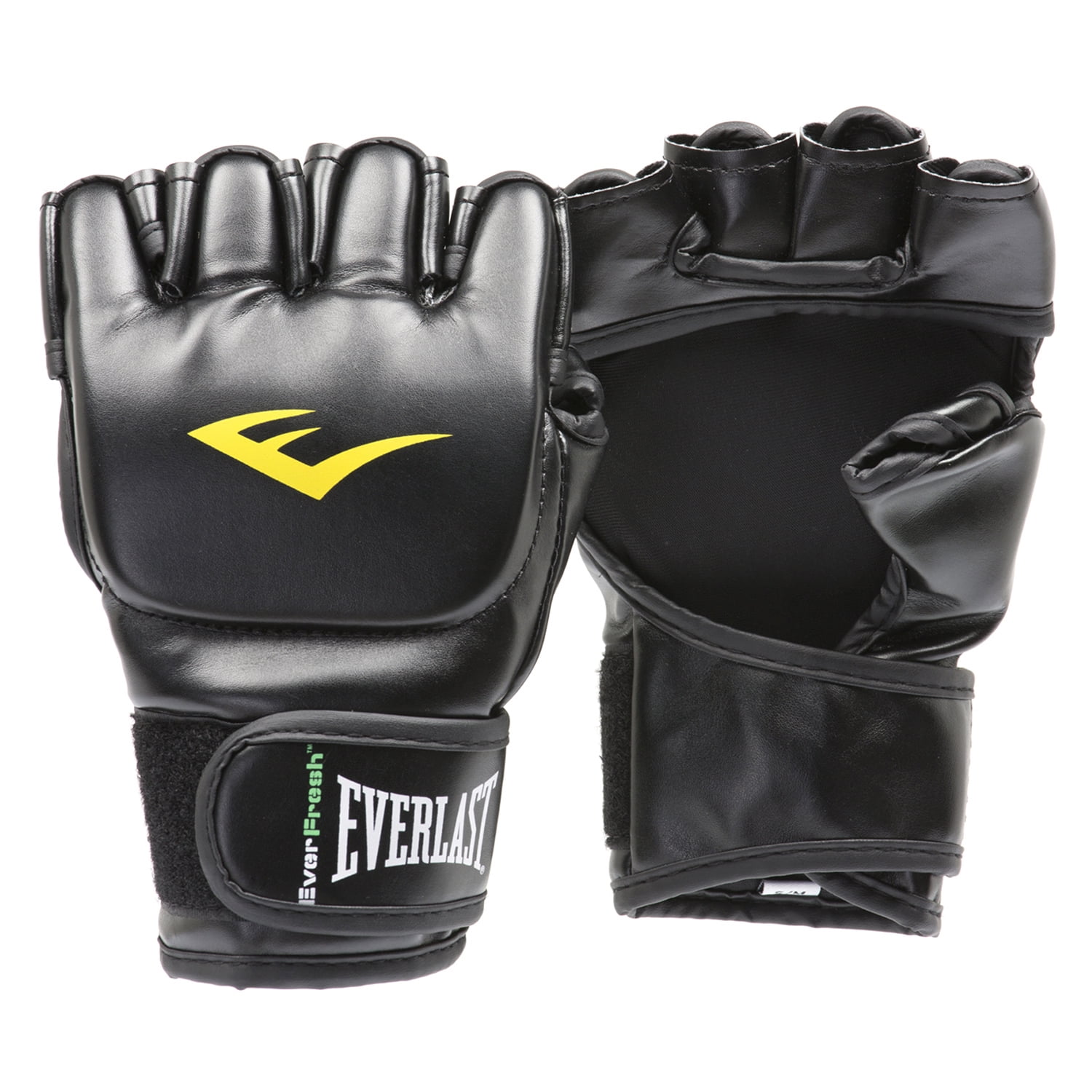 Guanti Da Allenamento Krav Maga Freestyle - Per Grappling E Striking, In Pelle Sintetica, Nero