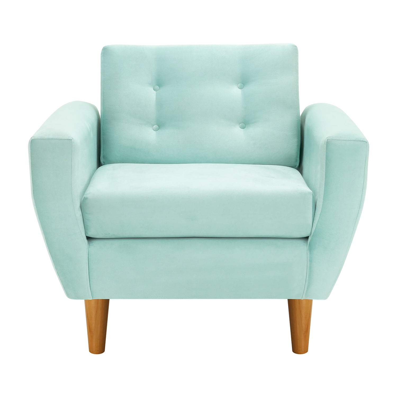 Bodevir - Sofa Bote 1c Felpa 04 Verde Agua