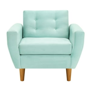 Bodevir - Sofa Bote 1C Felpa 04 Verde Agua