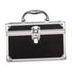 thumbnail image 5 of Neceser Con Bandeja Bolsa De Maquillaje Portátil Con Espejo Para Accesorios De Tocador S Negro, 5 of 5