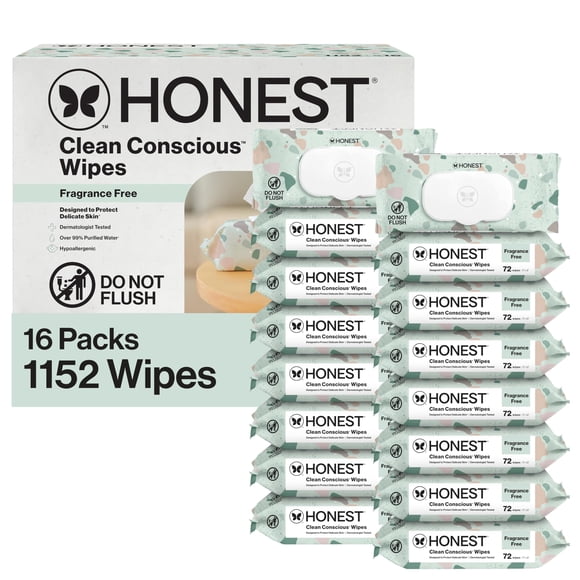 Toallitas Húmedas Para Bebés The Company Clean Conscious 1152 Unidades