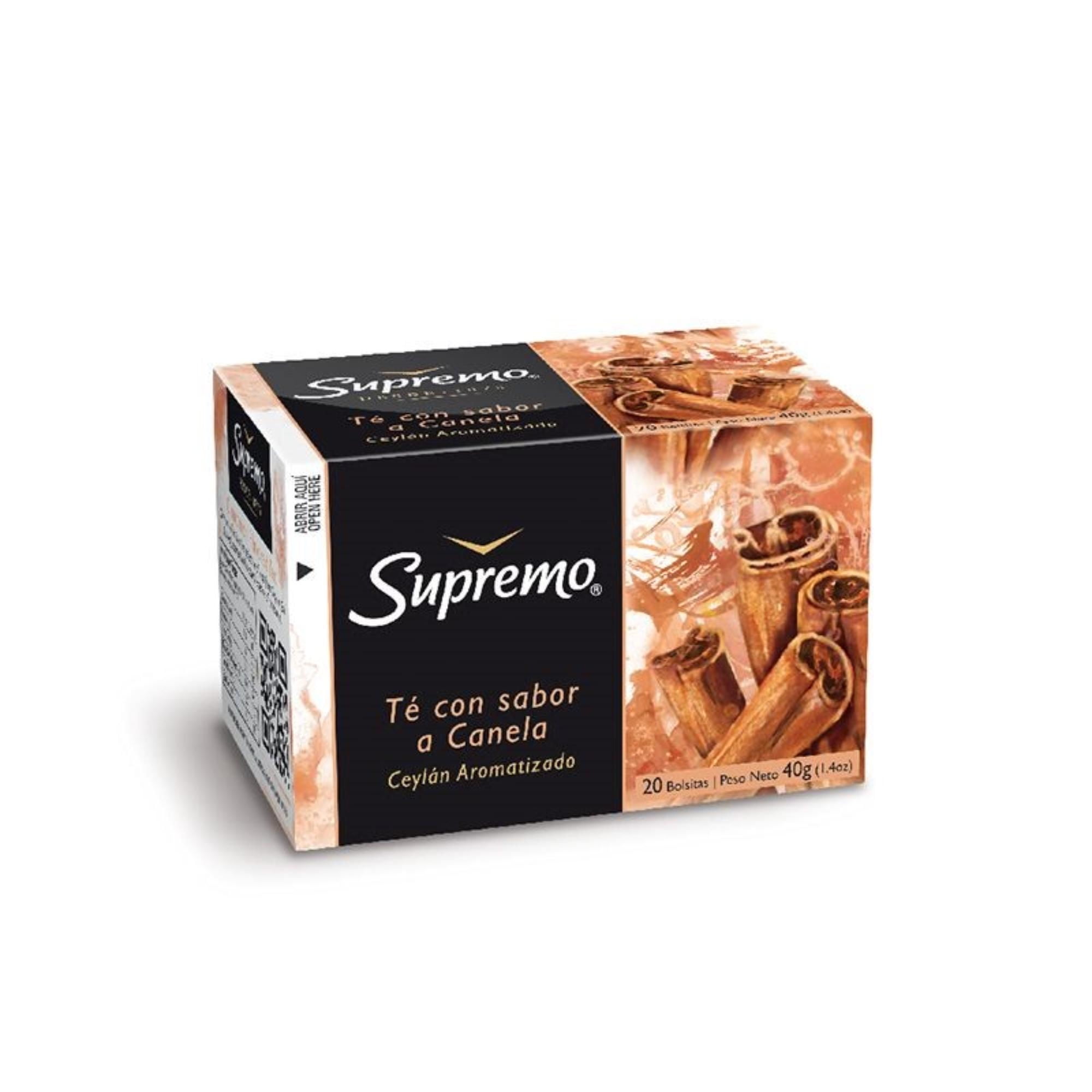 Té Canela Caja 20 Un Supremo