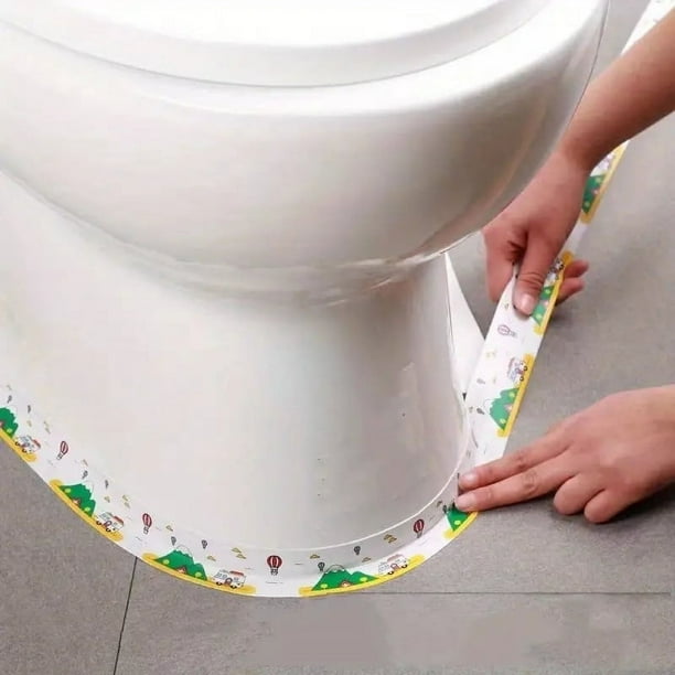 1 Roll Waterproof Anti-mildew Toilet Caulk Strip, Self-Adhesive Sealing Tape For Kitchen Bathroom, Bathroom Waterproof Tape To Avoid Wet, Kitchen Sink Beautiful Seam Stickers