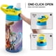 thumbnail image 4 of La casa búho Botella de Agua con Tapa Pop Top de Un Toque, Acero Inoxidable, a Prueba de Fugas, para Deportes, Botella Infantil azul 12 oz, 4 of 6