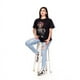 thumbnail image 4 of Polera Mujer Oversize Estampado Katrina Negro Talla M, 4 of 5