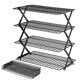 thumbnail image 1 of Rejilla de enfriamiento plegable de 4 niveles BEWOS, negra, 1 of 7
