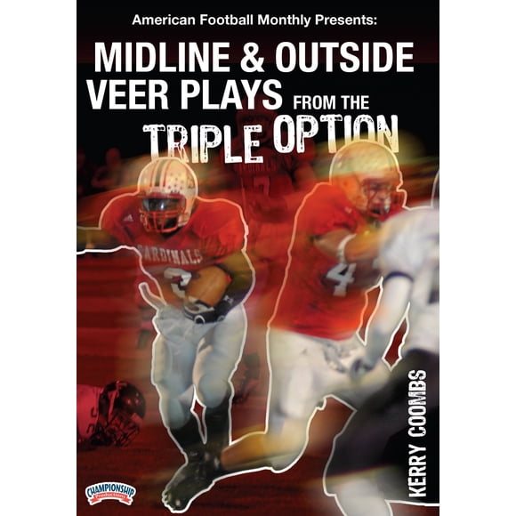 DVD Kerry Coombs: Jugadas de línea media y Veer exterior – Triple opción