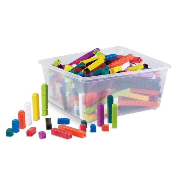 Math Linking Cubes hand2mind Interlocking UniLink (set 2000)
