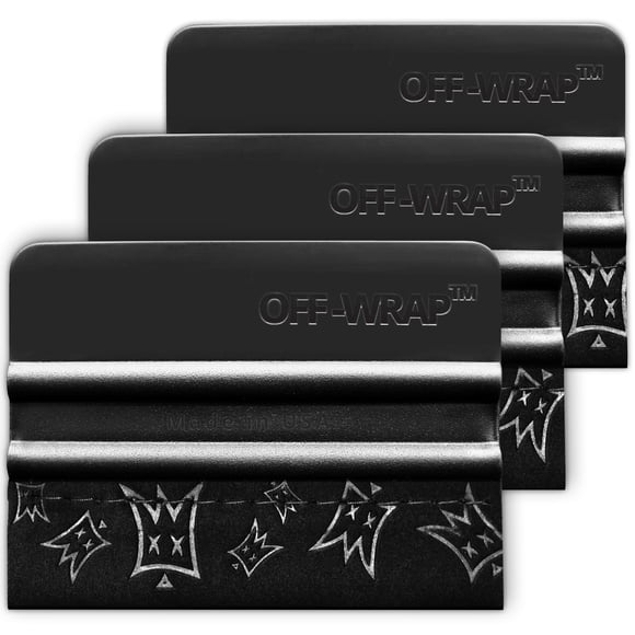 Rasqueta Off-Wrap 3 unidades - Vinilo PPF suave