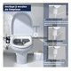 thumbnail image 4 of Bidet Wc Baño Doble Boquilla Regulable Con Control De Agua, 4 of 6