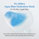 thumbnail image 2 of Mascarilla Dr.Althea Aqua Blue Hydration Vegan (paquete de 4), 2 of 7