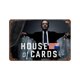 thumbnail image 1 of House of Cards Cartel Metálico, Decoración de Pared de Cartel Metálico Personalizado para Regalos de Fans, Amigos, Familia y Amantes 30*40cm, 1 of 6