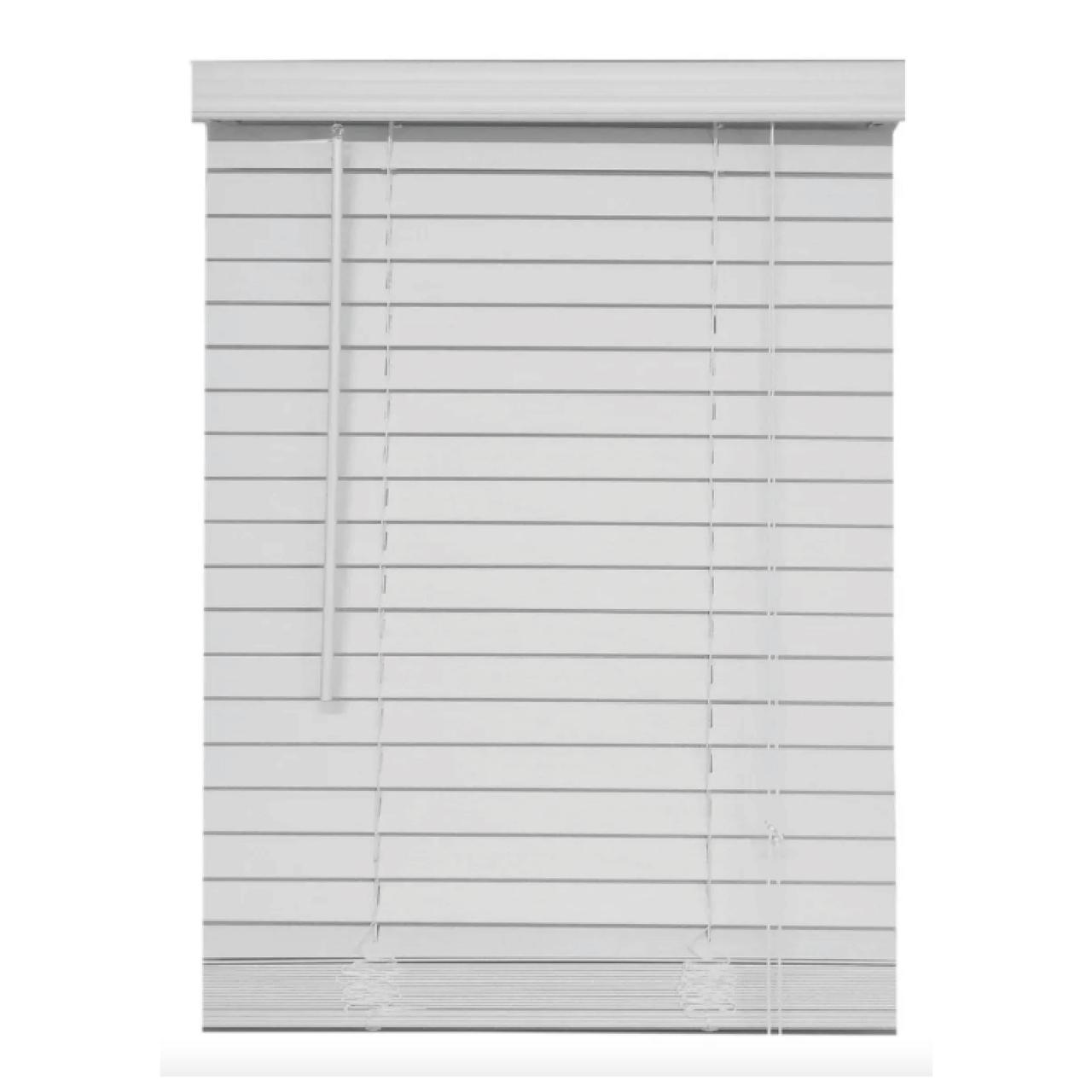 Aura Home - Persiana Imitación Madera 50 Mm 120X250 Cm Gris Claro Aura