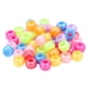 thumbnail image 2 of 200x granos redondos de acrílico Larhe Agujero Joyería que hace los granos DIY Hallazgos Artesanía, 2 of 5