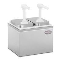 Prochef - Dispensador De Salsa 2X2 Lt. Acero Inoxidable