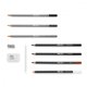 thumbnail image 5 of Set de 10 lápices de dibujo Winsor & Newton Studio Collection, 5 of 6