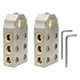 thumbnail image 5 of Abrazadera de conector de terminal de automóvil, terminales (+/-) Post positivo y (+/-) Universal para camiones, barcos, automóviles marinos, 5 of 5