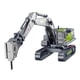 thumbnail image 3 of Juguete de ingeniería, construcción de automóviles, juguete de construcción de aleación, vehículos de construcción pequeños para niños de 8,9,10,11,12 Taladro, 3 of 5