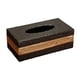 thumbnail image 1 of Caja De Pañuelos De Cuero PU Organizador De Caja De Pañuelos Para Restaurante De Hotel Negro Grande, 1 of 3