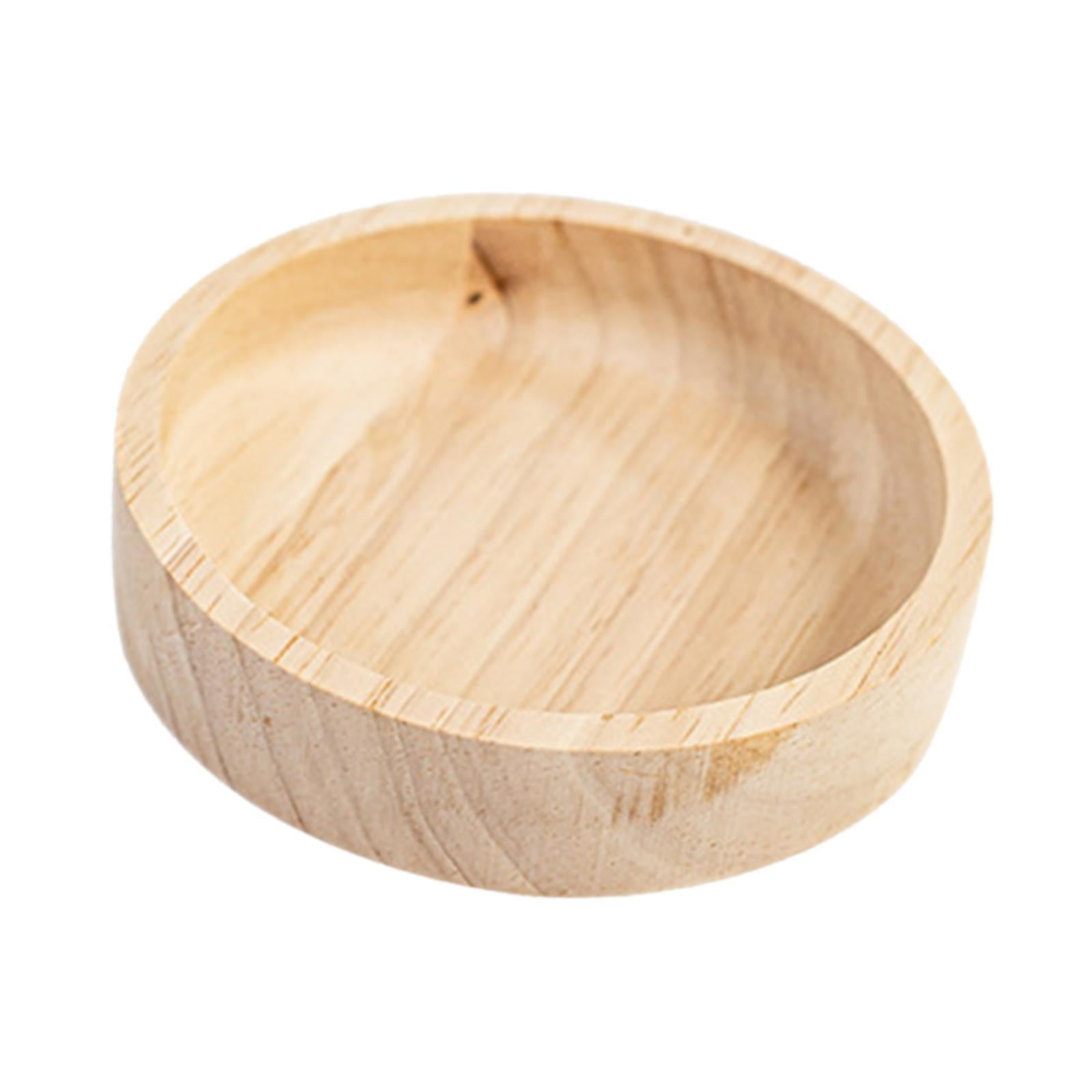 Magideal - Comedero De Madera Para Hámster, Comedero Para Animales Pequeños, Contenedor De Comida Para Roedores, Para Mascotas Pequeñas, Degús, Hámsteres Sirios, 8 Cm X 8 Cm X 2 Cm