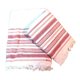 thumbnail image 3 of Juego de 2 Toallas Turcas Rosa/blanco, 3 of 3