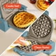 thumbnail image 3 of Máquina para hacer gofres Bella Flip-n-Store EverGood Ceramic 1000 W Surf, 3 of 7