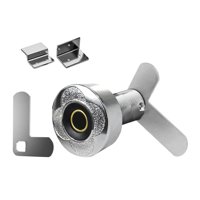 Bothyi - Cerradura De Gabinete De Huellas Dactilares Cerradura De Caja Fuerte Oculta Para Cajón De Oficina En Casa 20 Mm Plata