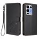 thumbnail image 1 of Funda Volteable tipo Billetera con Correa para Infinix Note 50X 5G, Negro, 1 of 6