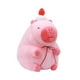 thumbnail image 2 of Carpincho Rosa De Peluche, Preciosa Decoración Del Coche Para Adultos, Niños Y Niñas, Top Para Bebé Con Pastel, 40 Cm, 2 of 3