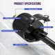 thumbnail image 5 of Conector de bloqueo ENERLITES NEMA L14-30P 30A 125/250V, 5 of 7