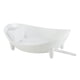 thumbnail image 3 of Escurridor De Platos Con Salida De Agua Soporte De Drenaje De Cocina Duradero Multiusos Blanco, 3 of 5