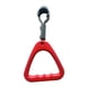 thumbnail image 1 of Asidero Automotriz con Forma de Triángulo, Anillo de Agarre para Manillar Portátil, Asa para Autobús, Montaje Cómodo, Accesorios Resistentes, Reemplaz Rojo, 1 of 5
