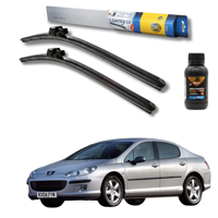 Plumillas Hella Cleantech Para Peugeot 407 2005-2012
