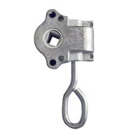 Magideal - Accesorio De Caja De Cambios De Manivela Para Toldo Al Aire Libre, Reemplazo De Patio Resistente Retráctil De Aleación, Instalación Fácil, Hardware De