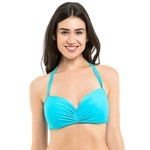 Samia - Bikini Sostén Con Copa Blanda C-D Turquesa 48