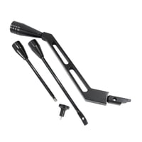 Magideal - Kit De Perilla Intermitente Para Palanca De Cambios En La De Dirección. Accesorios Para Automóvil. Reemplazo Directo De Intermitentes. Kit De Negro