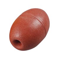 Ioensy - Boya Flotante En Forma De Oliva, Bola De Boya, Flotador De Aguas Profundas Para Barcos, Muelle, Piscina, Rojo