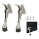 thumbnail image 1 of 2 Topes Puerta Antigolpe Con Tornillo Plateado, 1 of 3