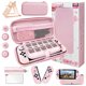 thumbnail image 1 of Kit de accesorios de funda de transporte HLRAO Pink para Nintendo Switch OLED, 1 of 7