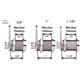 thumbnail image 2 of Cerradura tubular de leva Admiral Locks, llaves iguales, para compartimento de RV, 2 of 8