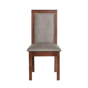 Latam Home - Silla Girona Cuero Kentucky Gris