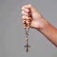 thumbnail image 4 of Rosario de Madera Artesanal para Espejo Retrovisor de Auto Intercesión, 4 of 7