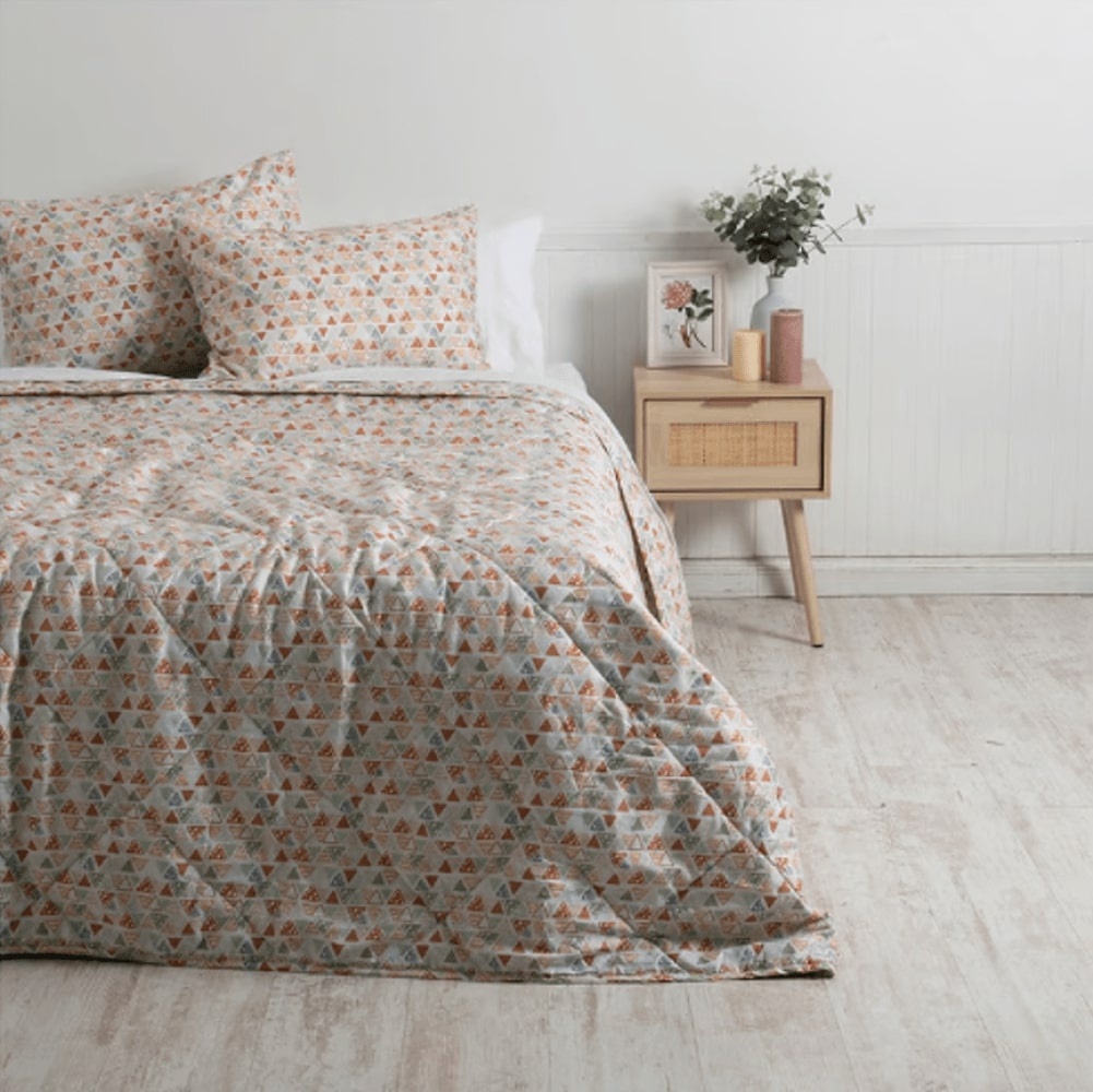 Mashini - Plumón Basico Estampado King Horizon