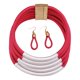 thumbnail image 1 of Joyas Africanas Collar Dispositivos Gargantilla Para Aniversario Nupcial Boda Fiesta Rojo, 1 of 5