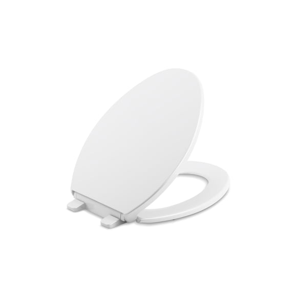 Tapa de inodoro Kohler K-4774-0 Brevia alargada blanca